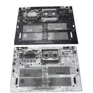 dbrand X-Ray Lenovo Thinkpad X1 Carbon 10th Gen Skin Set 2pc Black Grey Tech
